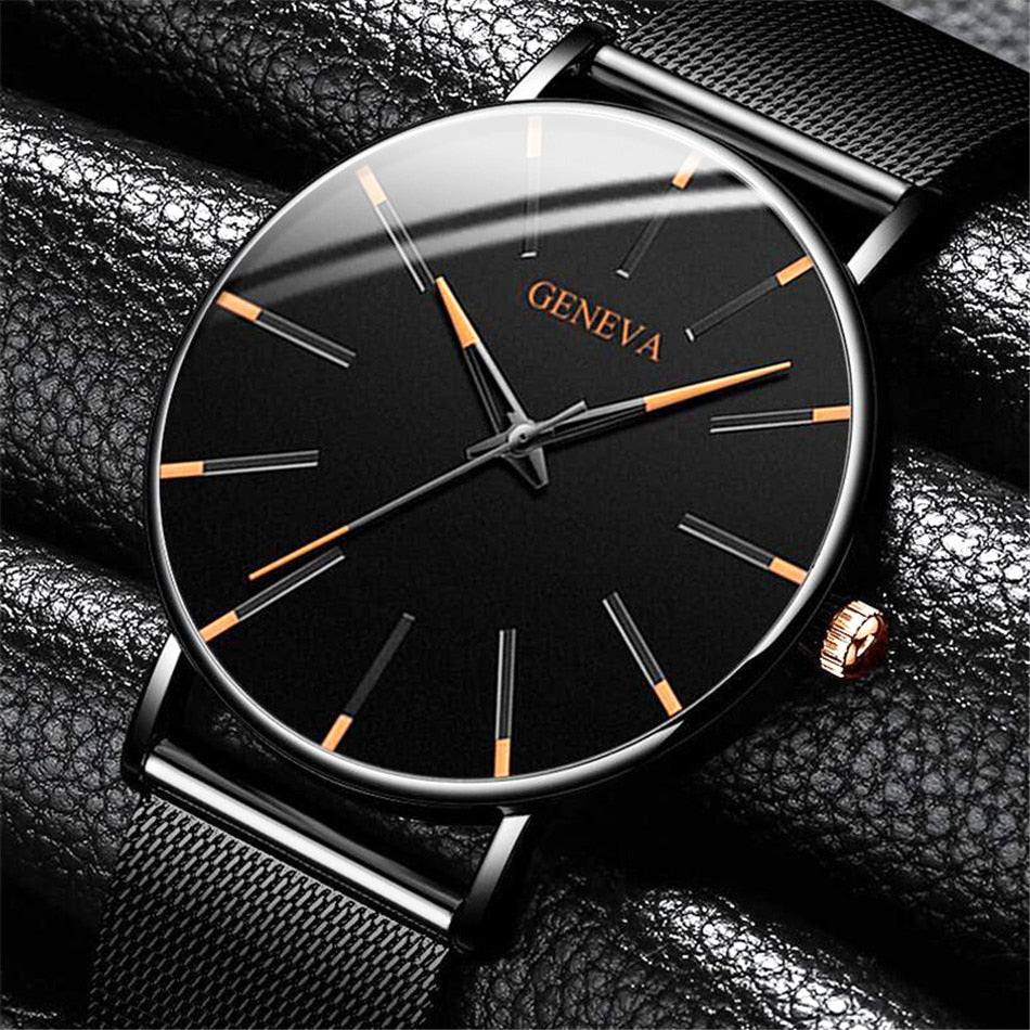 Geneva Minimalist Ultra Thin Watch for Men - Premium Watches from Dressmycell.com - Just $16.00! Shop now at Dressmycell.com Geneva Minimalist Ultra Thin Watch for Men - Premium Watches from Dressmycell.com - Just $16.00! Shop now at Dressmycell.com